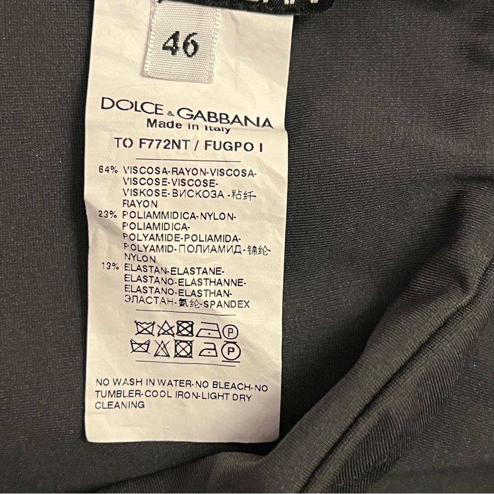 Dolce & Gabbana CrossOver Top Gray Size 46 US size 10 - Picture 12 of 16